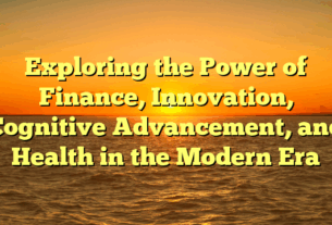Exploring the Power of Finance, Innovation, Cognitive Advancement, and Health in the Modern Era