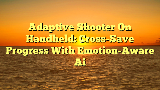 Adaptive Shooter On Handheld: Cross-Save Progress With Emotion-Aware Ai