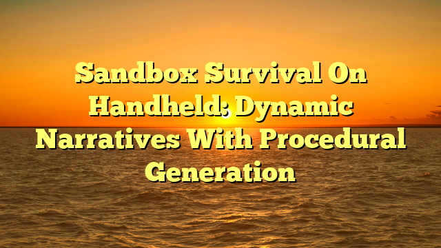 Sandbox Survival On Handheld: Dynamic Narratives With Procedural Generation